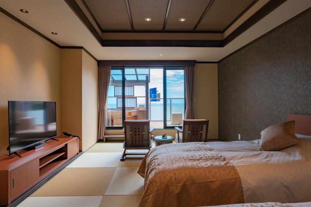 Hotel Isoaruki No Yuyado Ushiogumo -6 Years Or Older- Kawazu Exterior foto